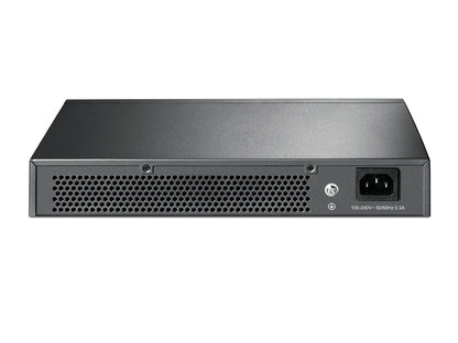 SWITCH DE ESCRITORIO TP-LINK CON BASE DE SOPORTE DE 16 PUERT