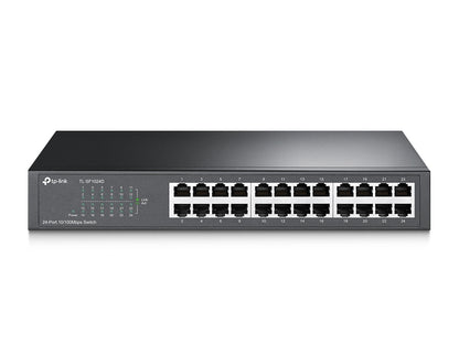 SWITCH TP-LINK 24 PUERTOS ESCRITORIO MONTAJE RACK