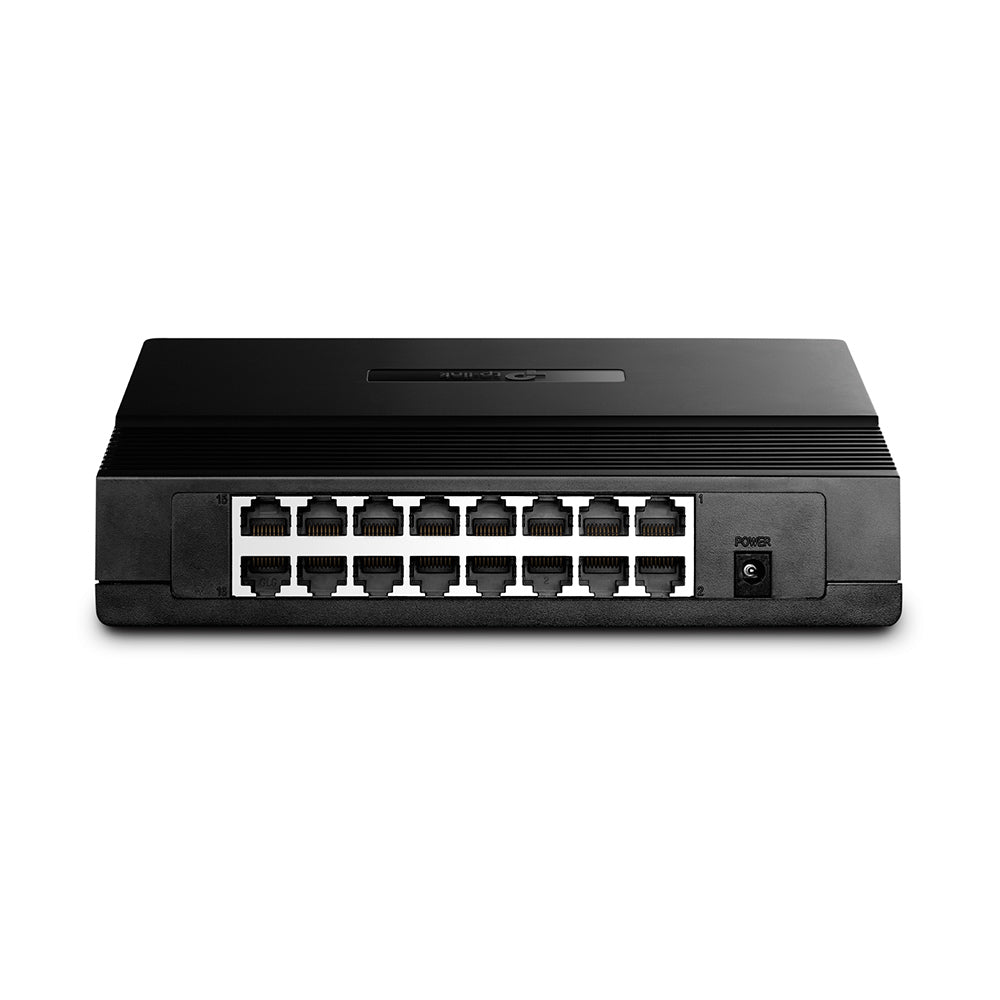 SWITCH DE ESCRITORIO TP-LINK CON 16 PUERTOS FAST ETHERNET 8