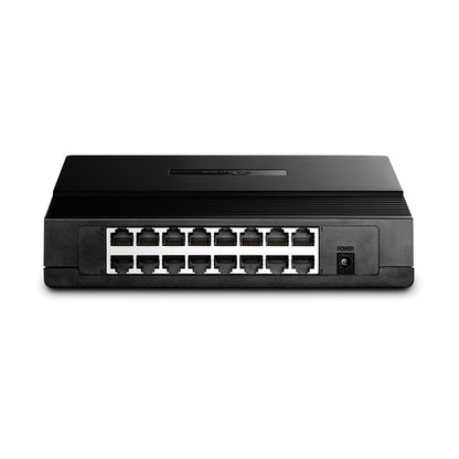 SWITCH DE ESCRITORIO TP-LINK CON 16 PUERTOS FAST ETHERNET 8