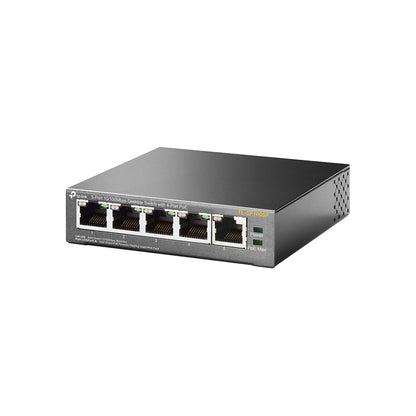 Switch TP-Link 5-Port 10/100 Mbps Desktop 4-Port PoE 4× 10/100 Mbps PoE Ports 1× 10/100 Mbps Non-PoE Port