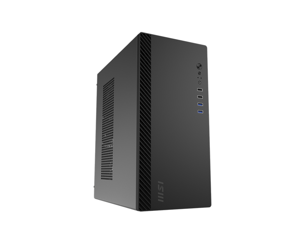 Gabinete MSI PRO SHIELD M100P Torre Media ATX Diseño de Alto Flujo de Aire Negro