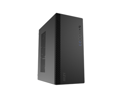 Gabinete MSI PRO SHIELD M100P Torre Media ATX Diseño de Alto Flujo de Aire Negro