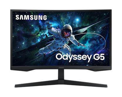 Monitor Samsung 27" Gaming Odyssey G55C QHD 2560 x 1440 165HZ VA CURVO 1000R G5