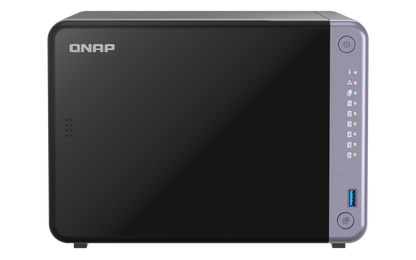 Unidad NAS QNAP CPU ARM Alpine AL524 Quad Core 2.0GHz 4GB RAM RJ45 10GbE 6 Bahias 3.5" Linux Sin Discos