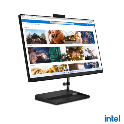 All in One Lenovo IdeaCentre 3 24IAP7 23.8 in Intel Celeron 7305 1.10GHz 8GB 256GB SSD Windows 11 Home 64bits