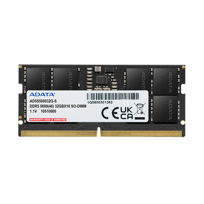 Memoria Ram Adata 16GB DDR5 SO-DIMM 5600Mhz