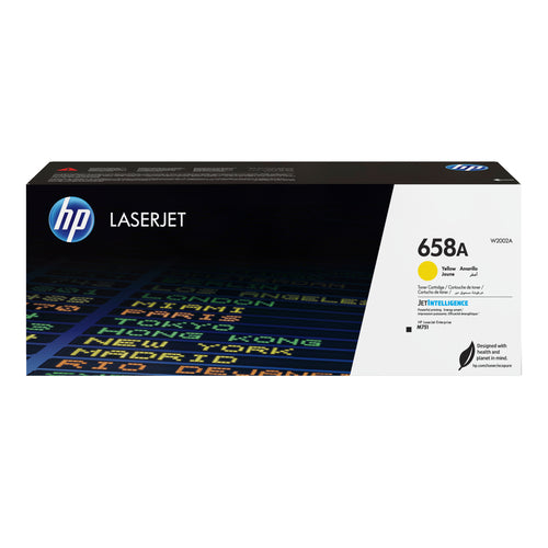 Toner HP LaserJet 658A Amarillo