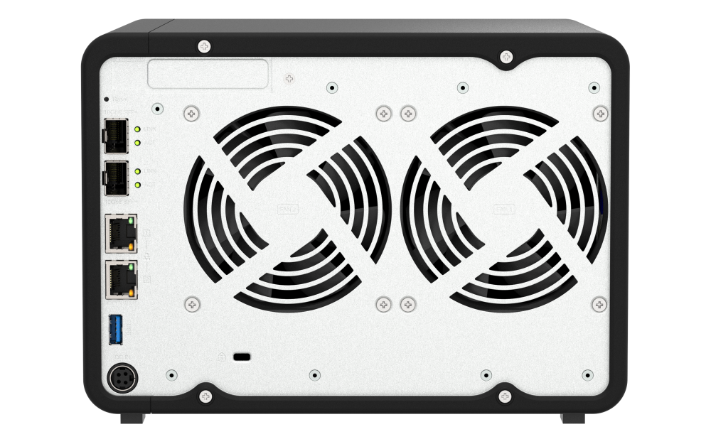 Unidad NAS QNAP CPU ARM Alpine AL524 Quad Core 2.0GHz 4GB RAM RJ45 10GbE 6 Bahias 3.5" Linux Sin Discos