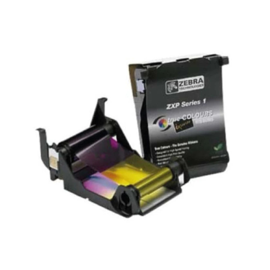 Cinta Zebra de color Load-N-Go para imagenes ZXP Serie 1 YMCKO 100