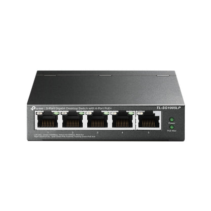 Switch TP-Link 5-Port Gigabit Desktop Switch with 4-Port PoE 4× Gigabit PoE Ports 1× Gigabit Non-PoE Port