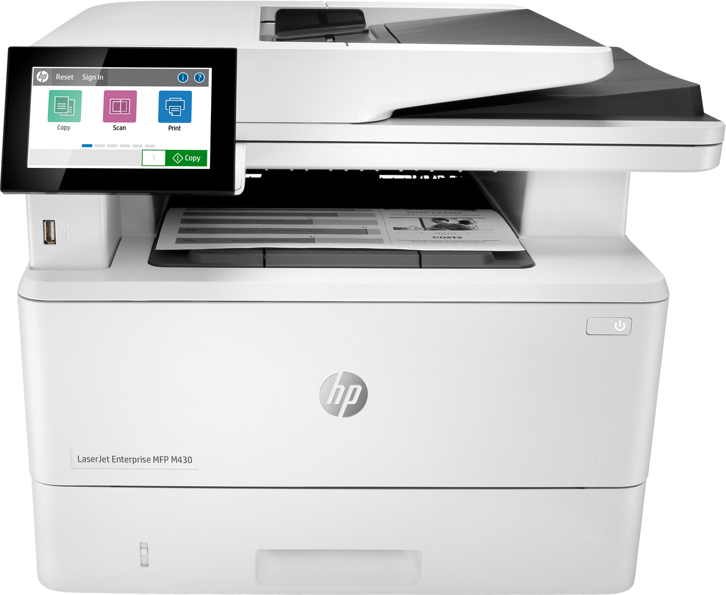 Multifuncional HP (VAL) LaserJet Enterprise MFP M430f Monocromática Láser
