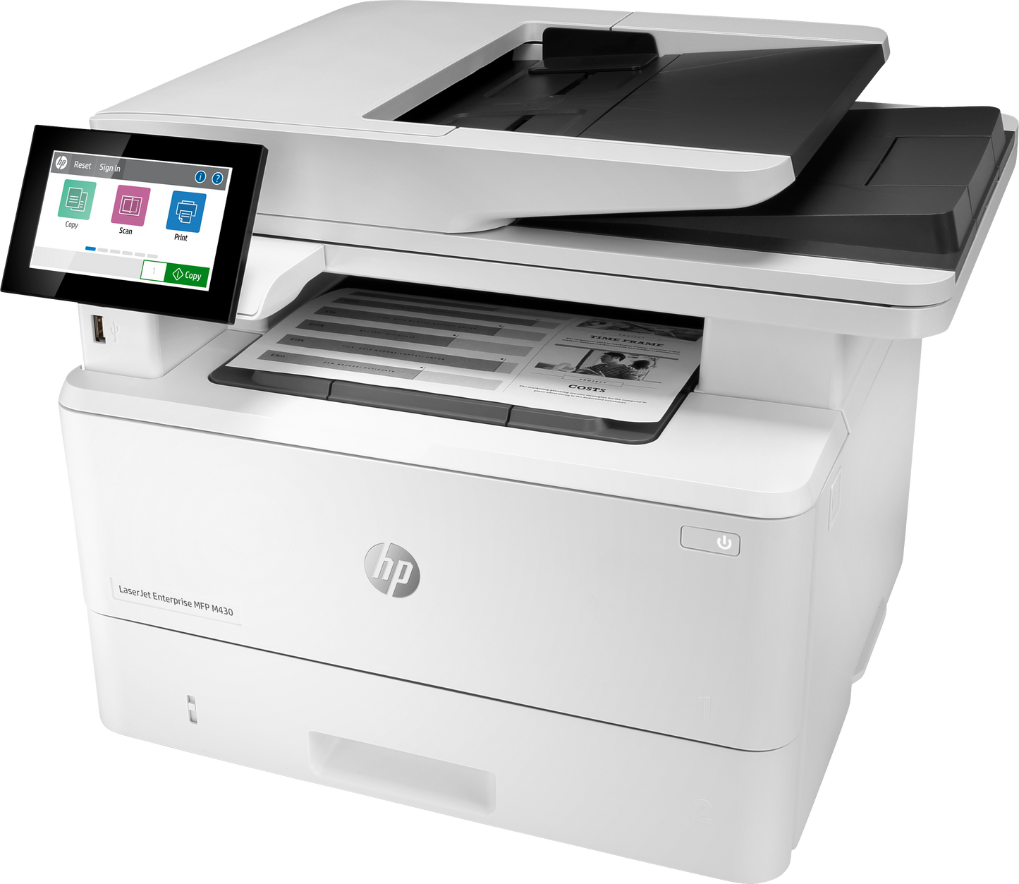 Multifuncional HP (VAL) LaserJet Enterprise MFP M430f Monocromática Láser