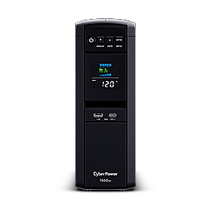 UPS  Cyberpower 1500VA/1000W Onda senoidal compatible con fuentes PFC Activas