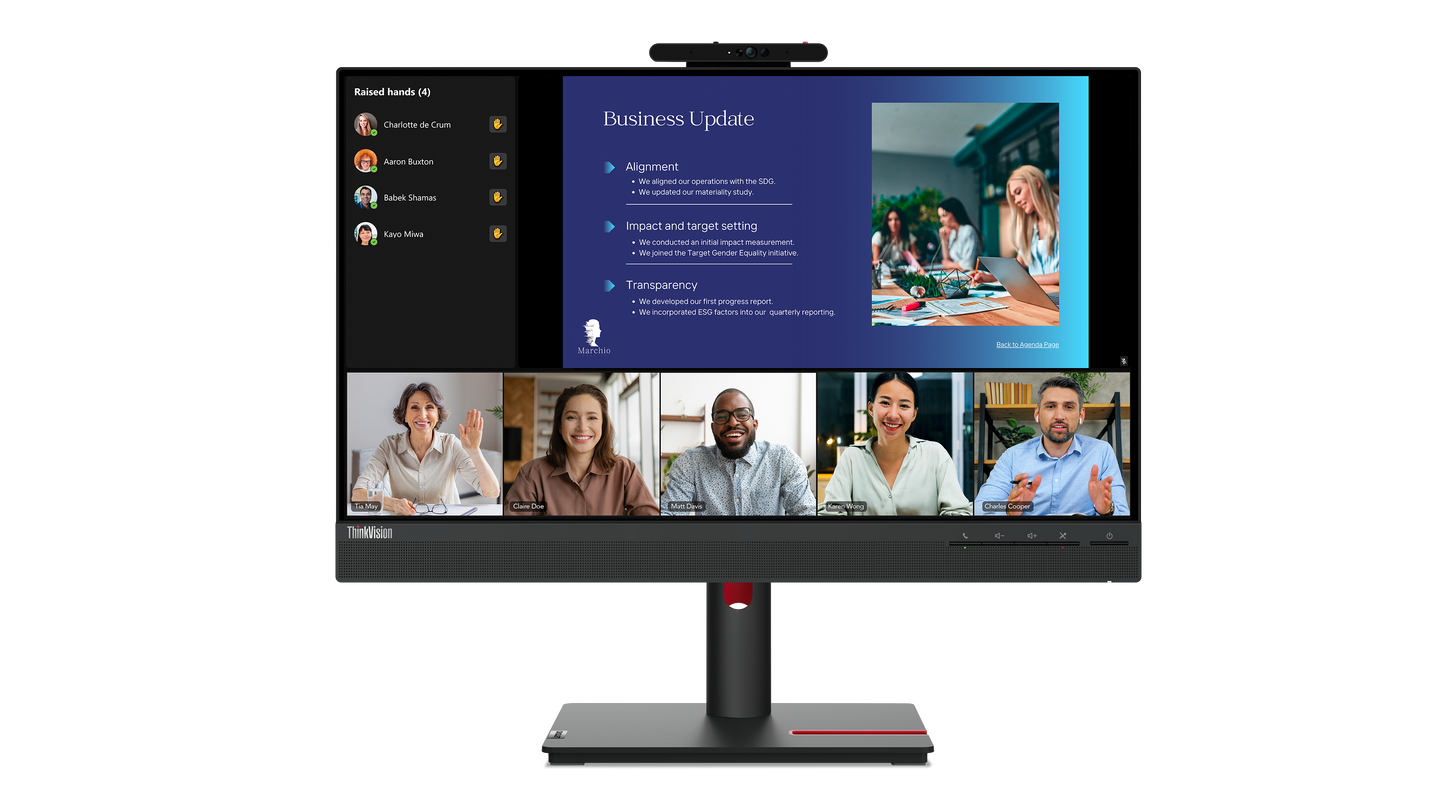 Monitor Lenovo 23.8" T24V-30 F22238FT1 HDMI