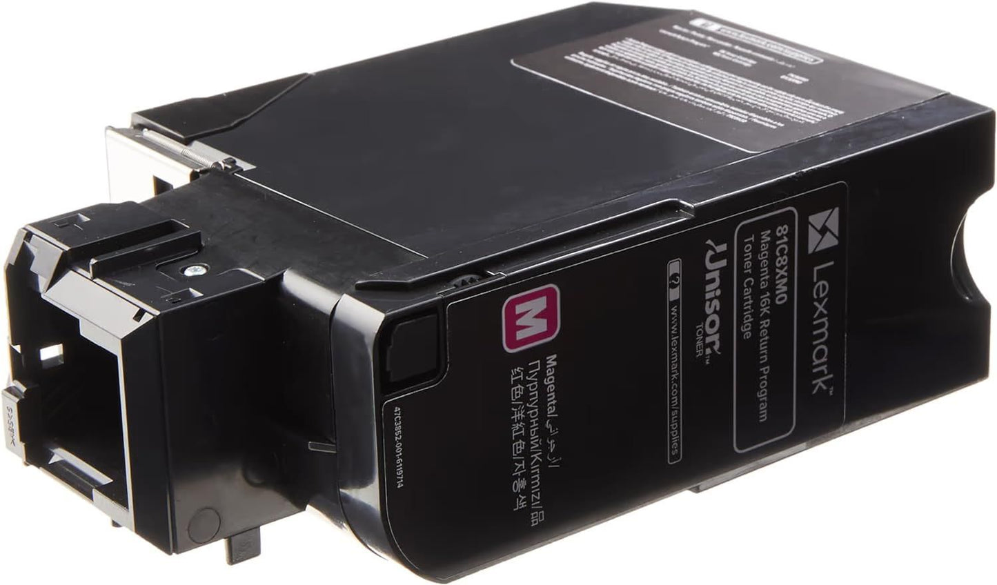 Tóner Lexmark Programa de Devolución Rendimiento 16.2K páginas CX735 Color Magenta
