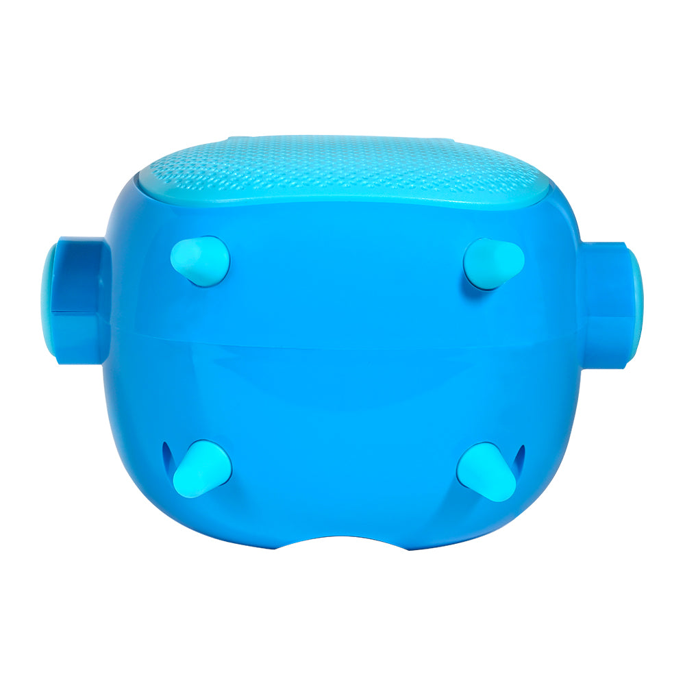 BOCINA VORAGO BSP-205 BLUETOOTH / MSD / USB / 3.5MM MICROFONO CON MODOS DE VOZ COLOR AZUL
