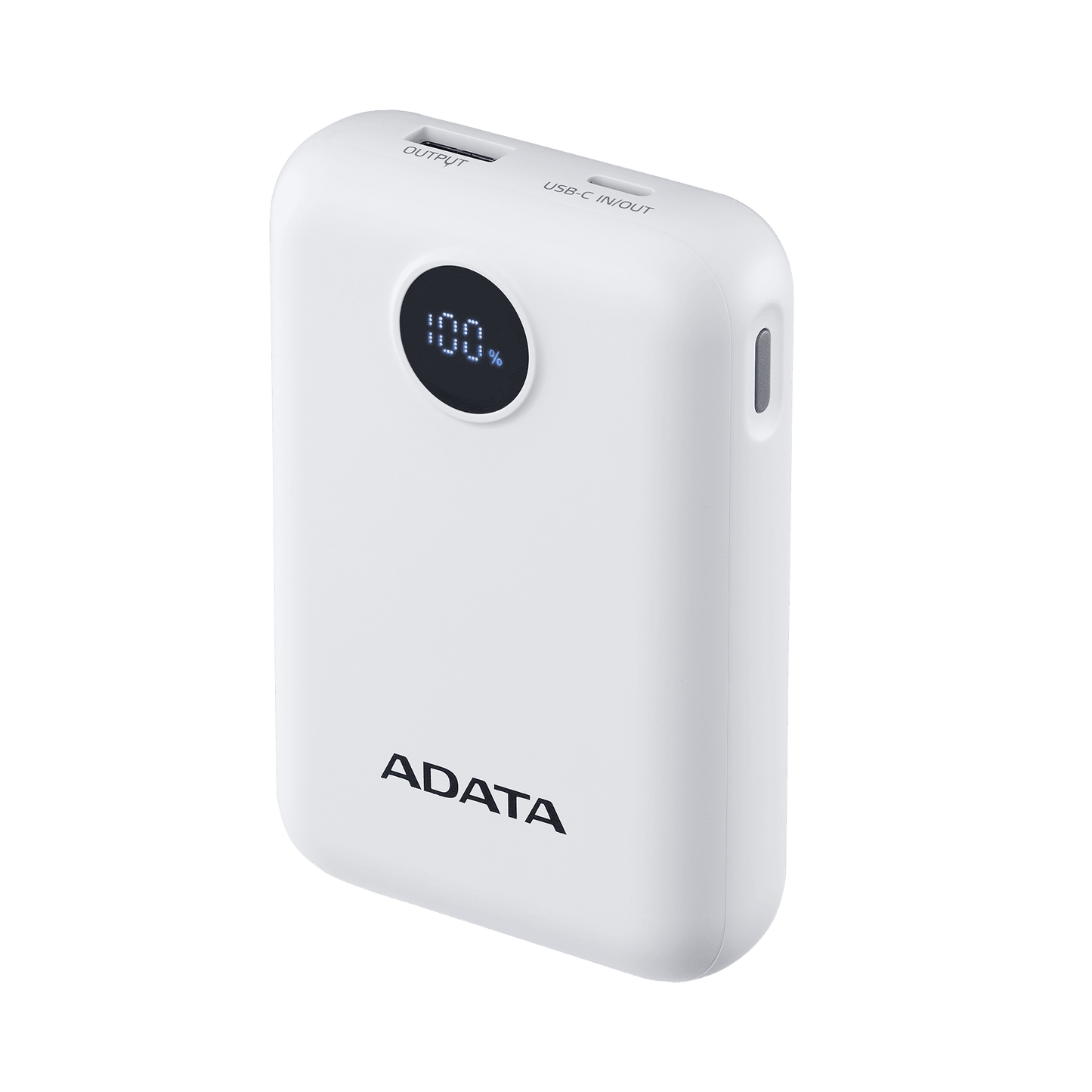 Power Bank Adata 10000mAh Digital PC10022 Blanco