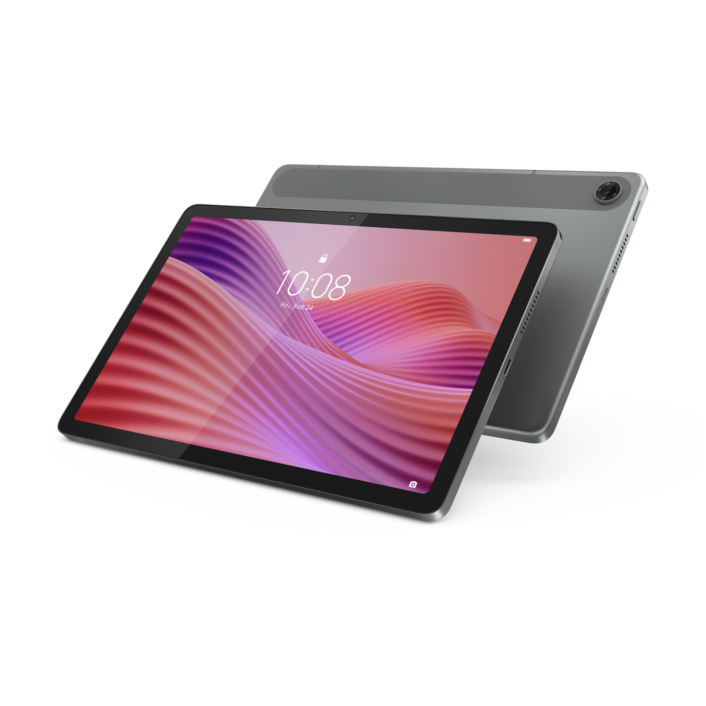 Tablet Lenovo Tab 10.1 MediaTek Helio G85 4GB 64 GB Android 14 Incluye Funda y Pluma Color Gris Luna