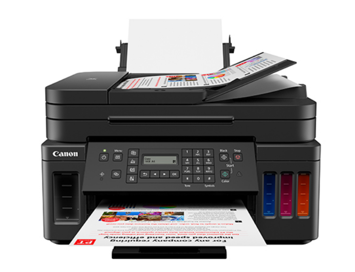Multifuncional Canon Pixma G7010 Color Tinta Continua 4 en 1 Wi-Fi/ADF/Ethernet/Wireless direct