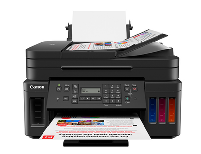 Multifuncional Canon Pixma G7010 Color Tinta Continua 4 en 1 Wi-Fi/ADF/Ethernet/Wireless direct
