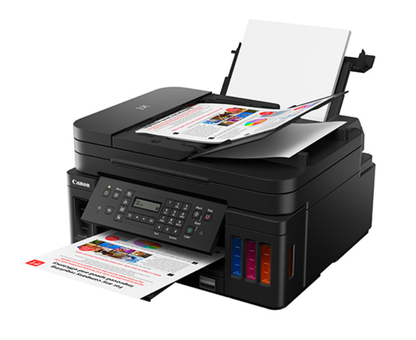 Multifuncional Canon Pixma G7010 Color Tinta Continua 4 en 1 Wi-Fi/ADF/Ethernet/Wireless direct