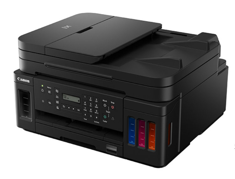 Multifuncional Canon Pixma G7010 Color Tinta Continua 4 en 1 Wi-Fi/ADF/Ethernet/Wireless direct