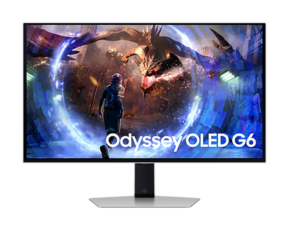 Monitor Samsung 27" Odyssey OLED G6 360 Hz Plata