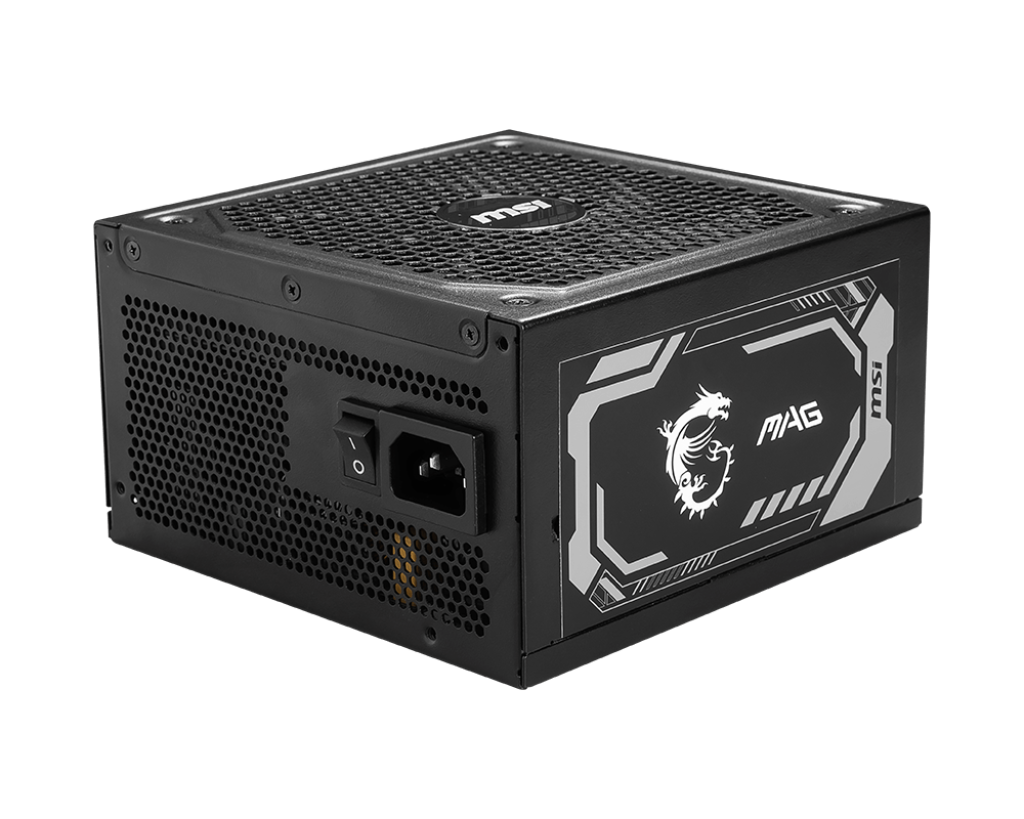 Fuente de Poder 1250W MSI MAG A1250GL PCIE5 80 PLUS Gold ATX Modular 24-pin ATX 135mm