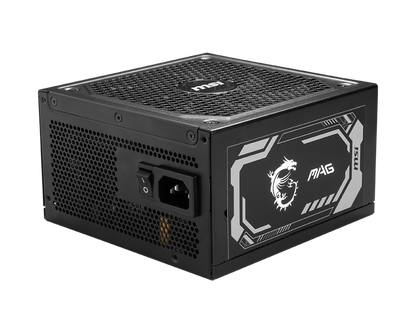 Fuente de Poder 1250W MSI MAG A1250GL PCIE5 80 PLUS Gold ATX Modular 24-pin ATX 135mm