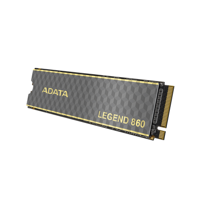 UNIDAD DE ESTADO SOLIDO ADATA LEGEND 8601000GB PCIE GEN 4 M.2 2280 VELOCIDAD 6000MBS/4000MBS COMPATIBLE CON PS5 DISIPADOR ALUMINIO