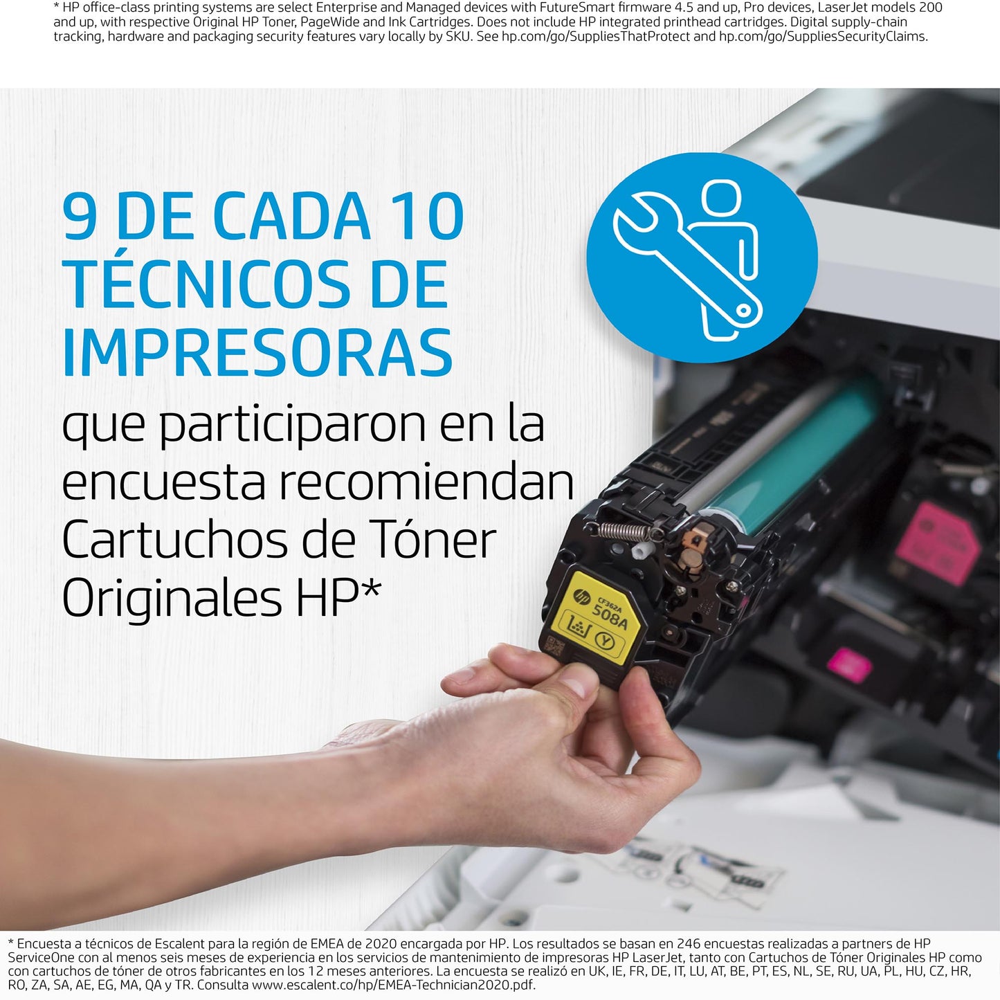 Tóner HP LaserJet 659X Alto Rendimiento Color Cian