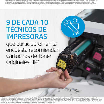 Tóner HP LaserJet 659X Alto Rendimiento Color Cian