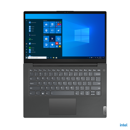 Laptop Lenovo V14 G2 IJL 14" Intel Celeron N4500 Disco duro 128 GB SSD Ram 4 GB Windows 11 Home Color Negro
