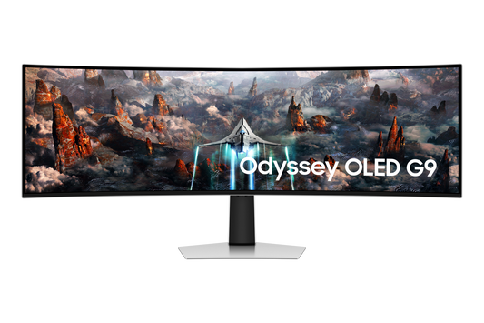 Monitor Samsung Curvo Oled Gamer 49" Resolucion 5120x1440 Panel Oled