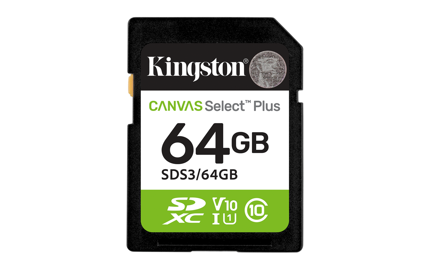 Memoria Micro SDXC Kingston Flash Canvas Select Plus 64GB SD UHS-I Clase 10