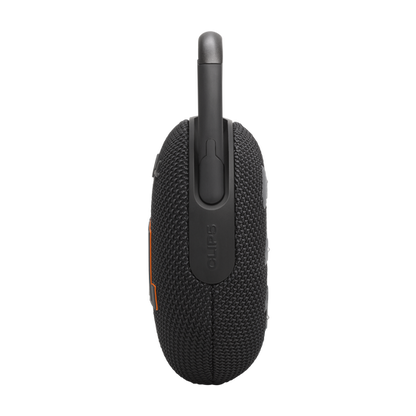Altavoz JBL Clip 5 inalámbrico portátil resistente al agua color Negro