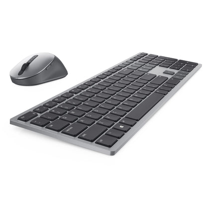 Kit Teclado y Mouse Dell Premier Wireless KM7321W Español Color Gris titanio Garantia 3 Años