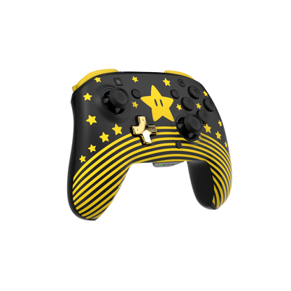 Control de juego inalambrico Turtle Beach Rematch  Estrella de Super Mario para Nintendo Switch