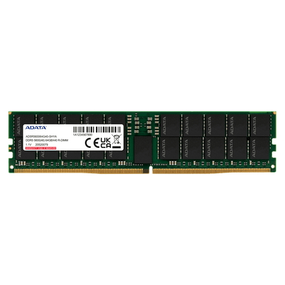 Memoria Ram Adata de 32GB DDR5 R-DIMM 5600MHz CL46