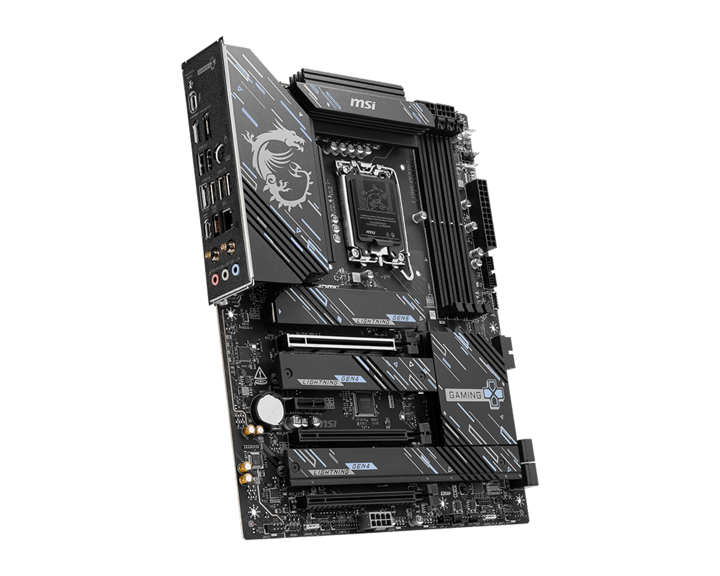 Tarjeta Madre MSI Z890 GAMING PLUS WIFI ATX LGA 1851 Intel Z890 256GB DDR5 HDMI/DP para Intel