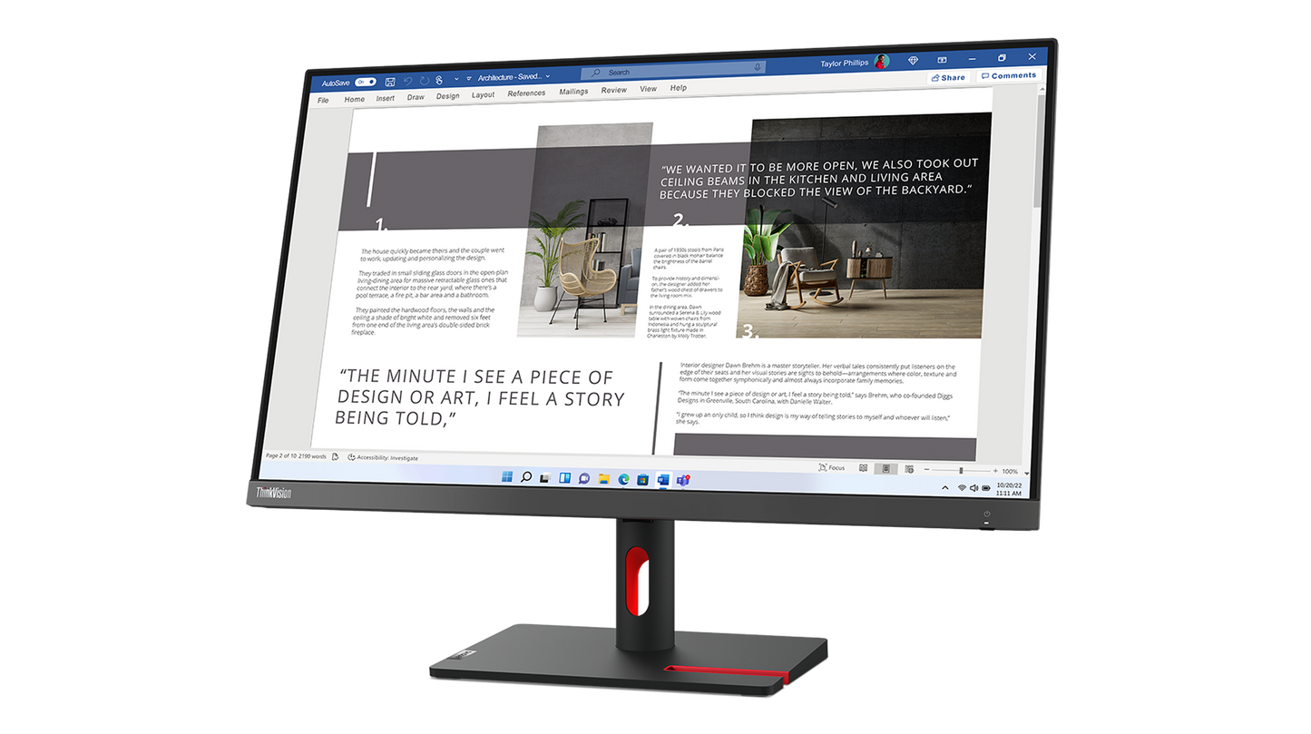 Monitor Lenovo ThinkVision S27i-30