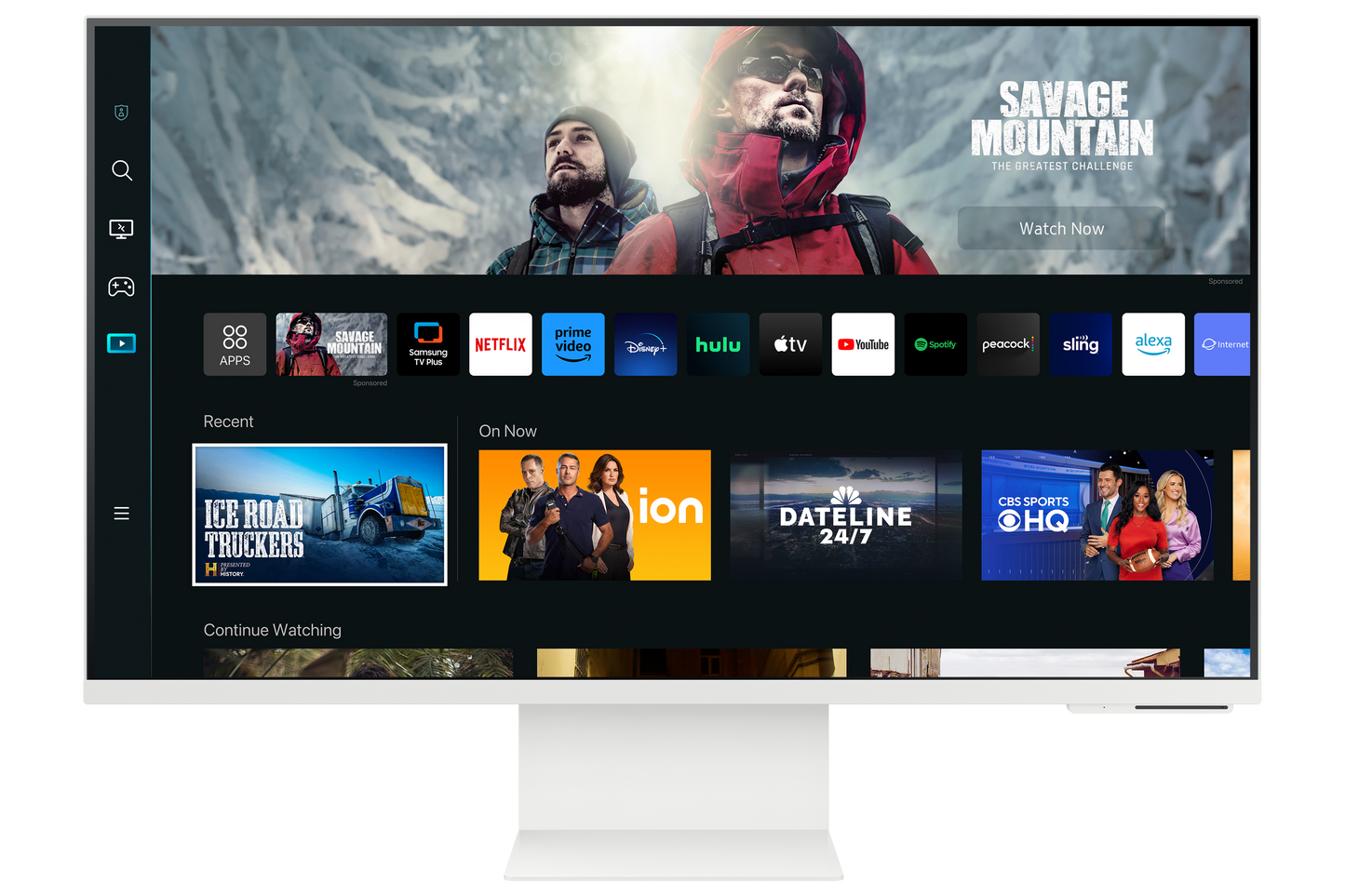 Monitor Samsung 32" Smart Monitor FLAT FHD (Resolucion 3840x2160) Panel VA
