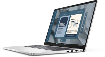 Laptop DELL PRO 16 IN AMD RYZEN 7-350 IA COPILOT+ RAM 16GB 512SSD GRAFICOS AMD RADEON 860M WIN 11 PRO 3Y BASIC