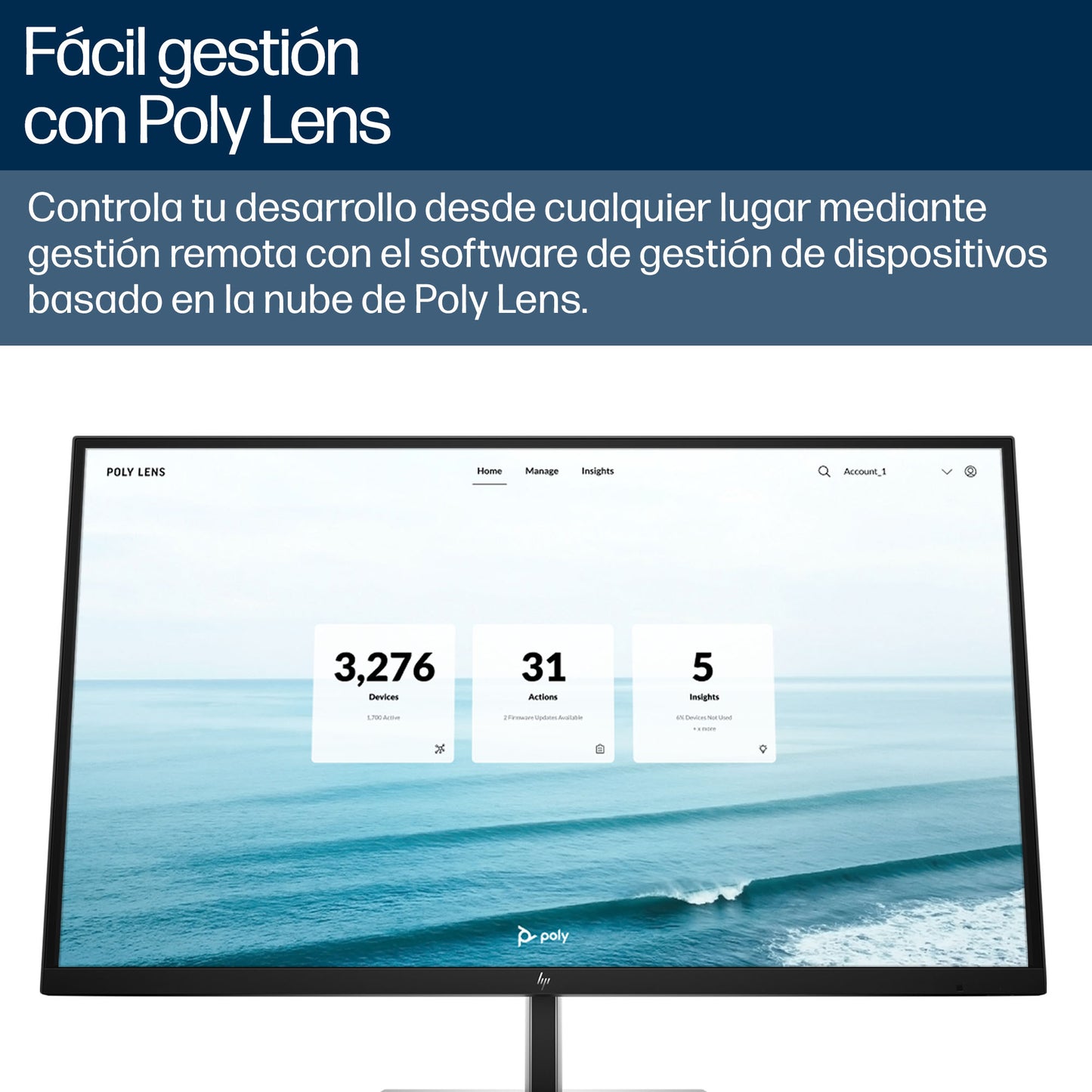 Barra de Video Poly Studio V52 USB