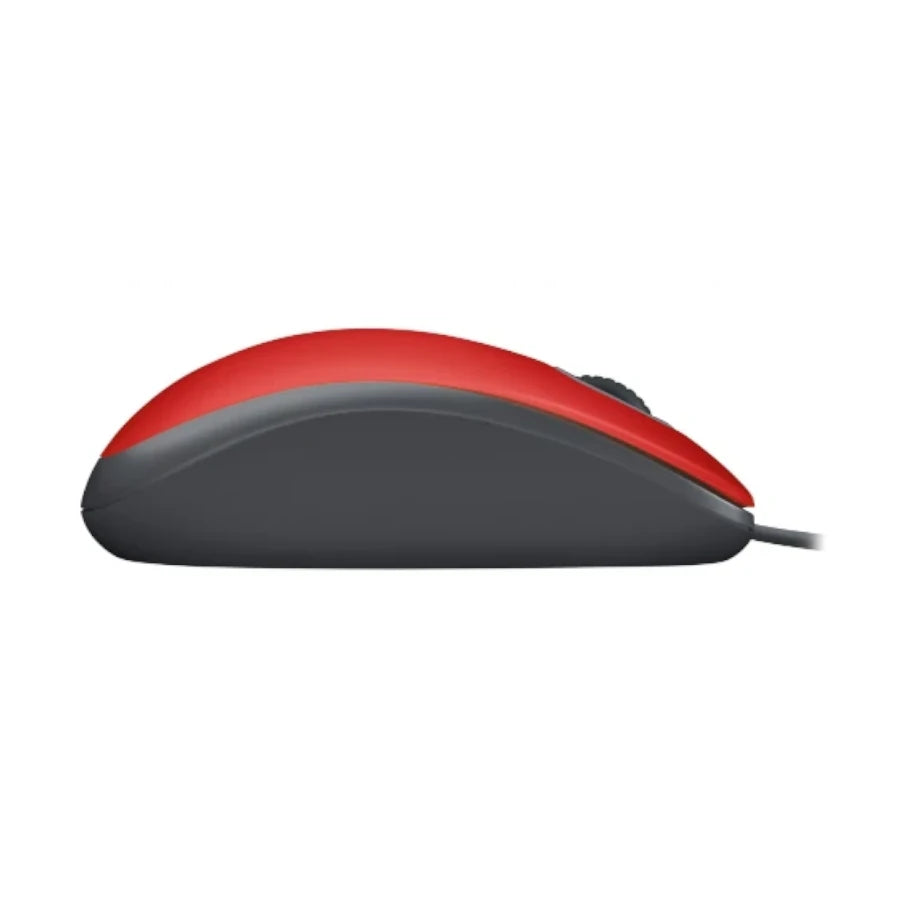 Mouse Logitech Alambrico M110 Silent Red