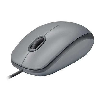 Mouse Logitech Alambrico M110 Silent Gray