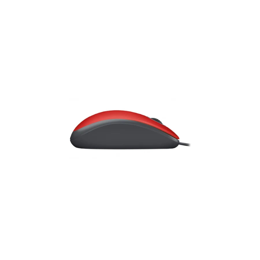 Mouse Logitech  Alambrico  M110 Silent Red
