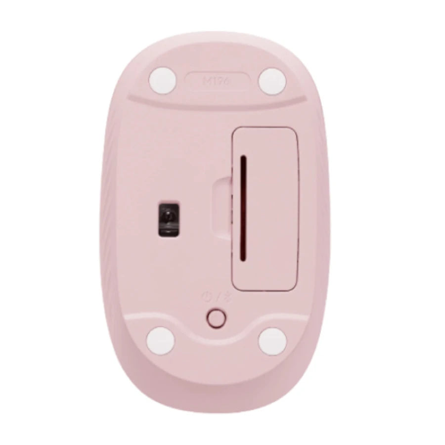 Mouse Logitech M196 Optico Bluetooth 1000 Dpi 10 Color Rosa