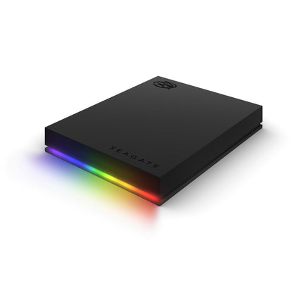 Disco Duro Seagate Externo Firecuda 5TB 2.5 Portatil USB 3.2 Color Negro Windows Mac Gaming Led RGB